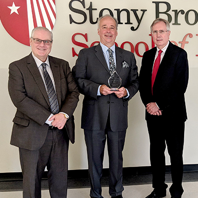 Dr. Stephen Walker, Dr. Kenneth Kurtz and Dean Patrick Lloyd