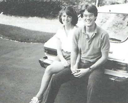 Mary and Richard Truhlar as dental students